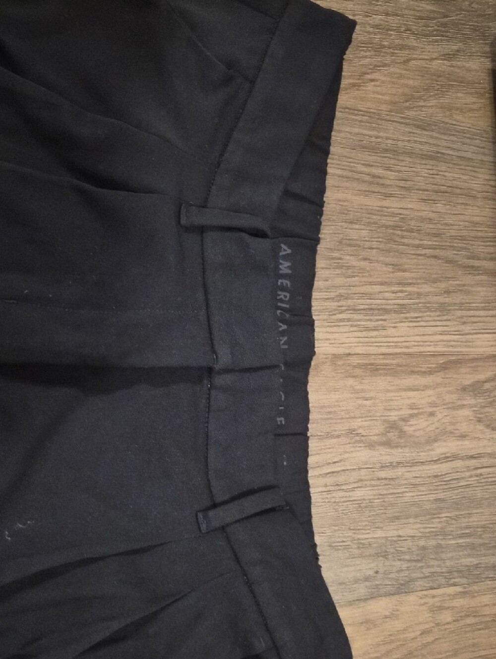 American Eagle Outfitters Black Pleated Skort Shorts - Picture 6 of 14